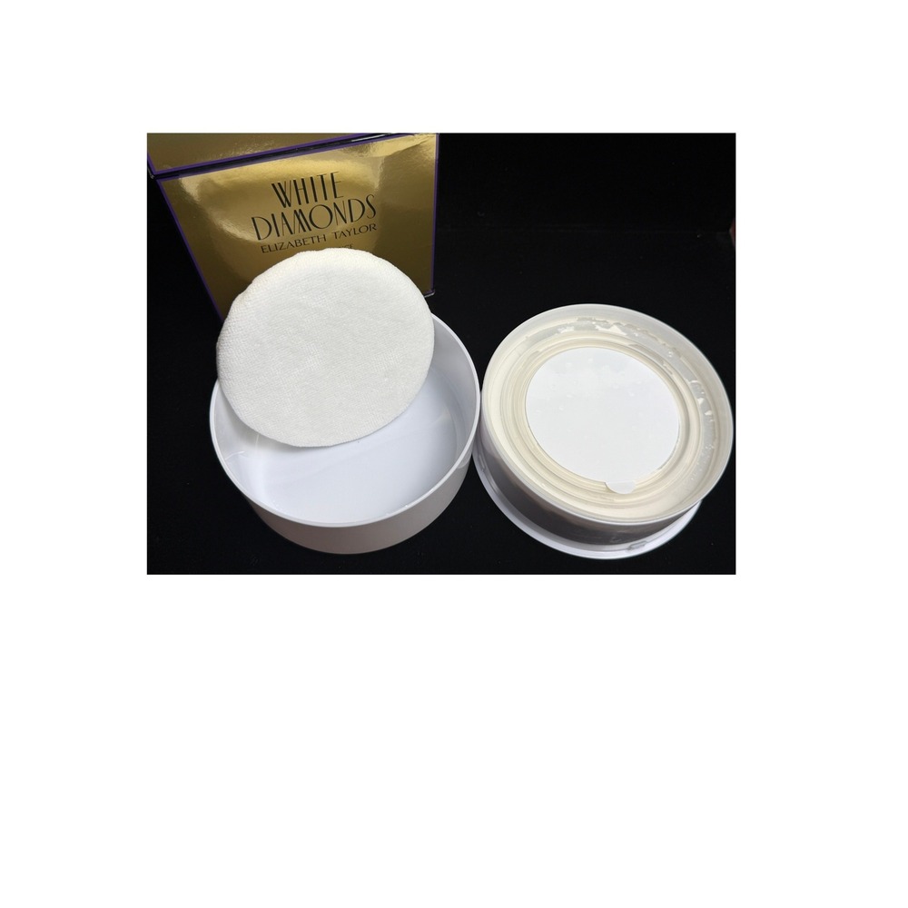 Elizabeth Taylor White Diamonds Body Radiance Perfumed Body Powder 2.6oz 75g